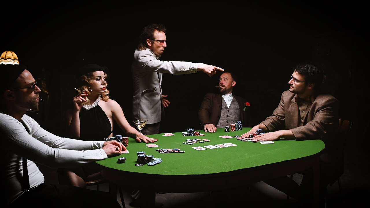 LA PARTIE DE POKER