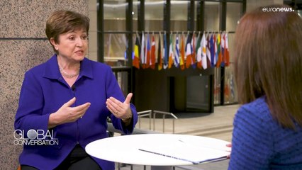 IMF Başkanı Kristalina Georgieva: Euro Bölgesi'ndeki enflasyon geçici