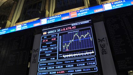 El Ibex 35 pierde un 0,95 % y los 8.500 puntos