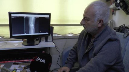 Tüfekle vurulan şahıs ağrıları artınca doktora gitti, hayatının şokunu yaşadı