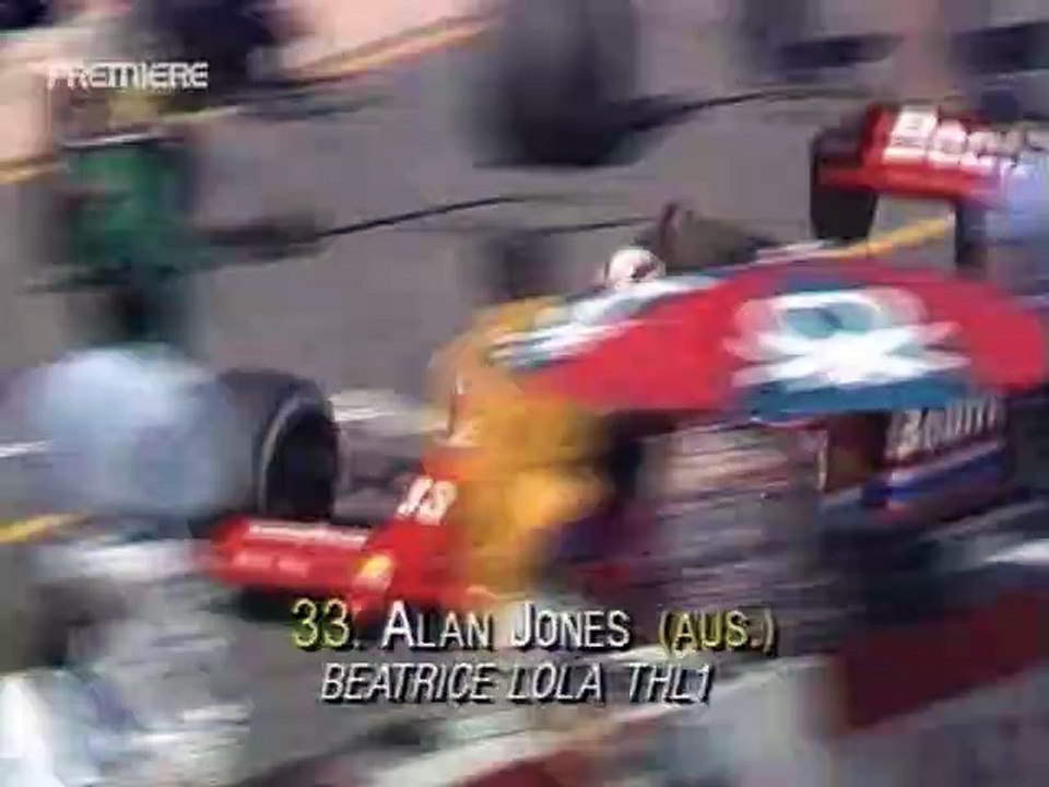 F1 1985 Grand Prix Melbourne - Highlights