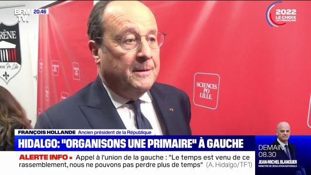 François Hollande: Une candidature d'union n'a de sens que s'il y a un programme commun (…), hors on sait que ce n'est pas le cas