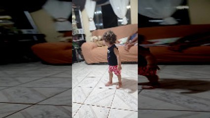 Quarreling Canines Barrel Into Child