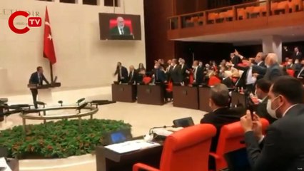 TBMM'de tansiyon yükseldi: