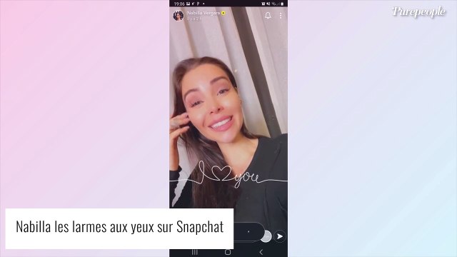 Nabilla Benattia en larmes : Je revois tout défiler dans ma tête