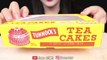 ASMR CHOCOLATE COVERED MARSHMALLOW, TEA CAKES MUKBANG