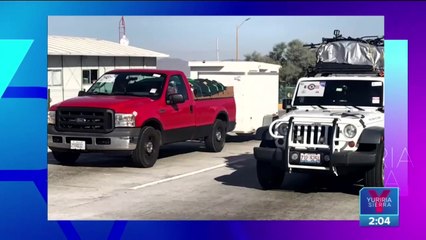 Llega caravana de paisanos a Coahuila