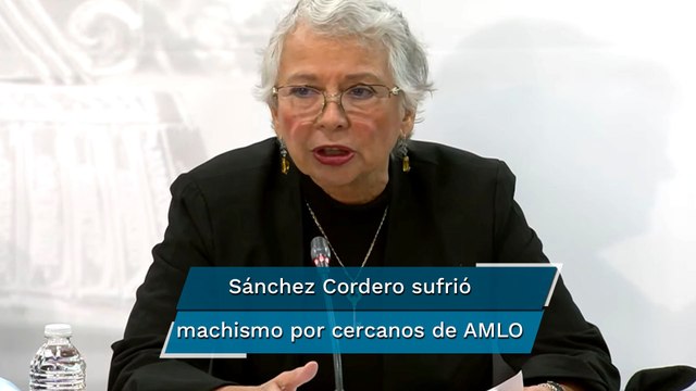 En Segob sufrí machismo constante de gente cercana a AMLO, revela Olga Sánchez Cordero