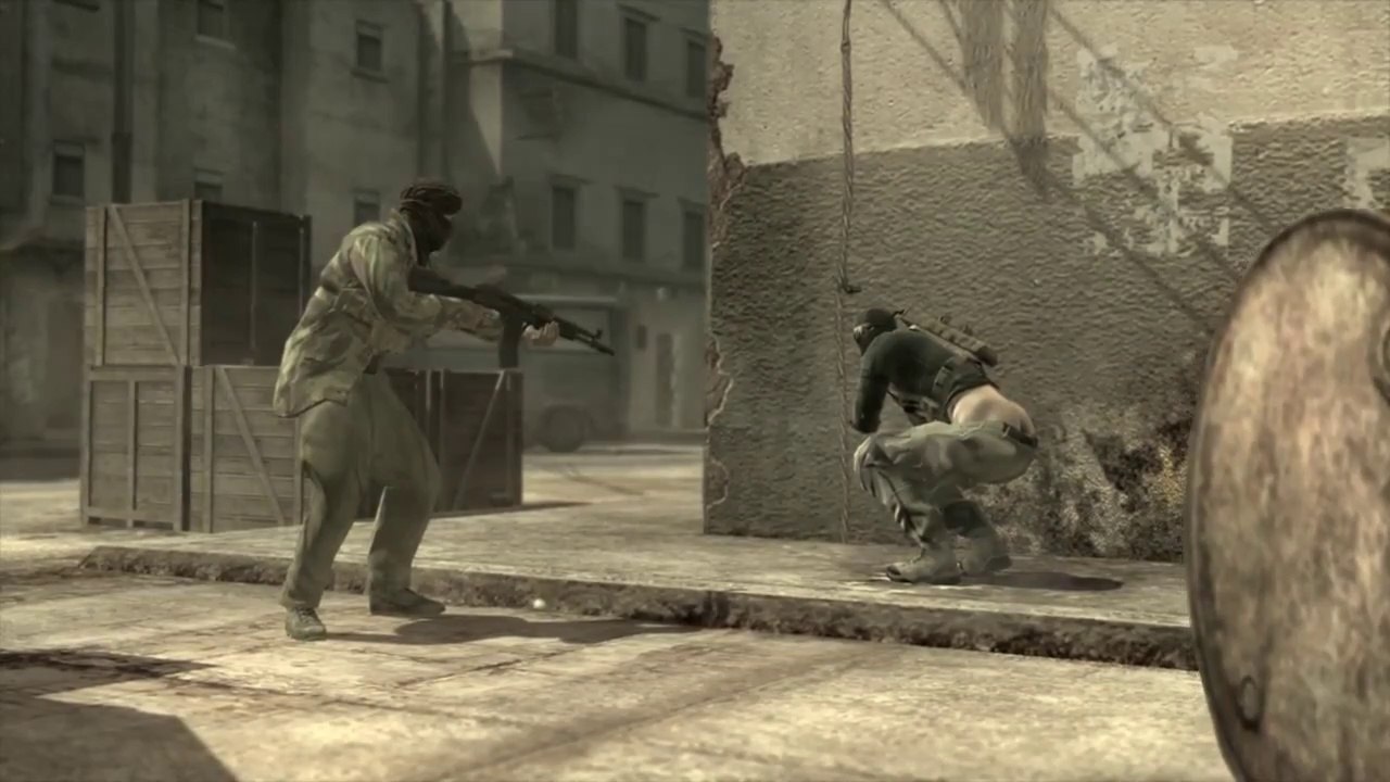 Johnny Taking a Sh!t in the Middle of a Firefight -Funny -Metal Gear Solid 4 - Guns of the Patriots