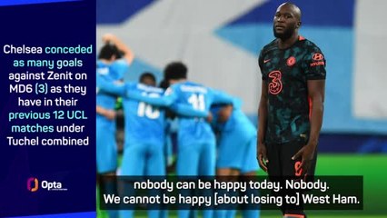 'Nobody can be happy' - Tuchel fumes after Chelea surrender top spot