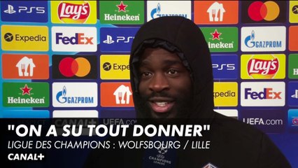 La réaction de J. Ikoné après la victoire des Dogues ! (3-1) - Wolfsbourg / Lille