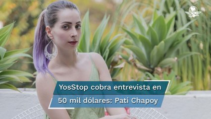YosStop, capitalizando redes y entrevistas, pide hasta 50 mil dólares por contar su historia