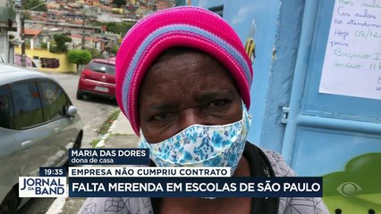 Falta merenda em escolas de São Paulo. Empresa não cumpriu o contrato.