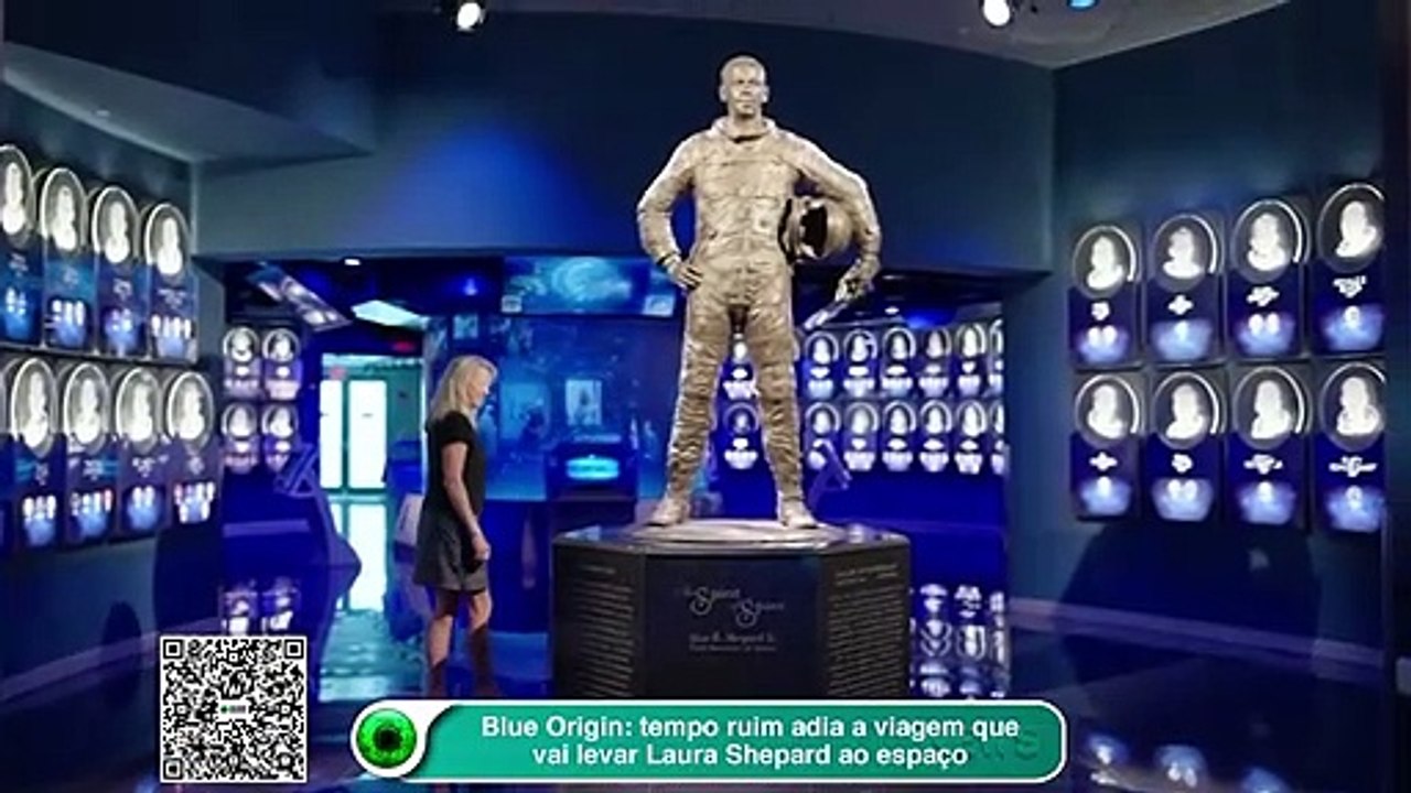 Blue Origin adia voo com a filha do 1º americano a ir ao espaço