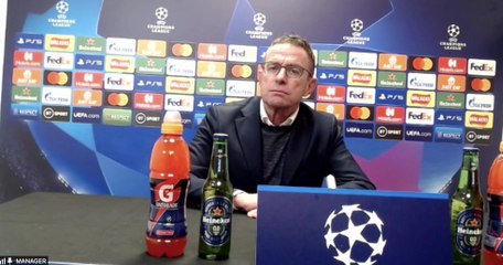 Rangnick happy with Utd squad player's 1-1 Young Boys draw