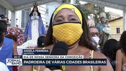 Hoje é dia de Nossa Senhora da Conceição, padroeira de várias cidades brasileiras. Na Bahia, muita festa para a santa. #BandJornalismo