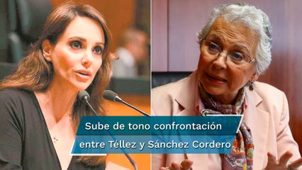 Lilly Téllez llama "sinvergüenza" a Olga Sánchez Cordero por no controvertir "decretazo"