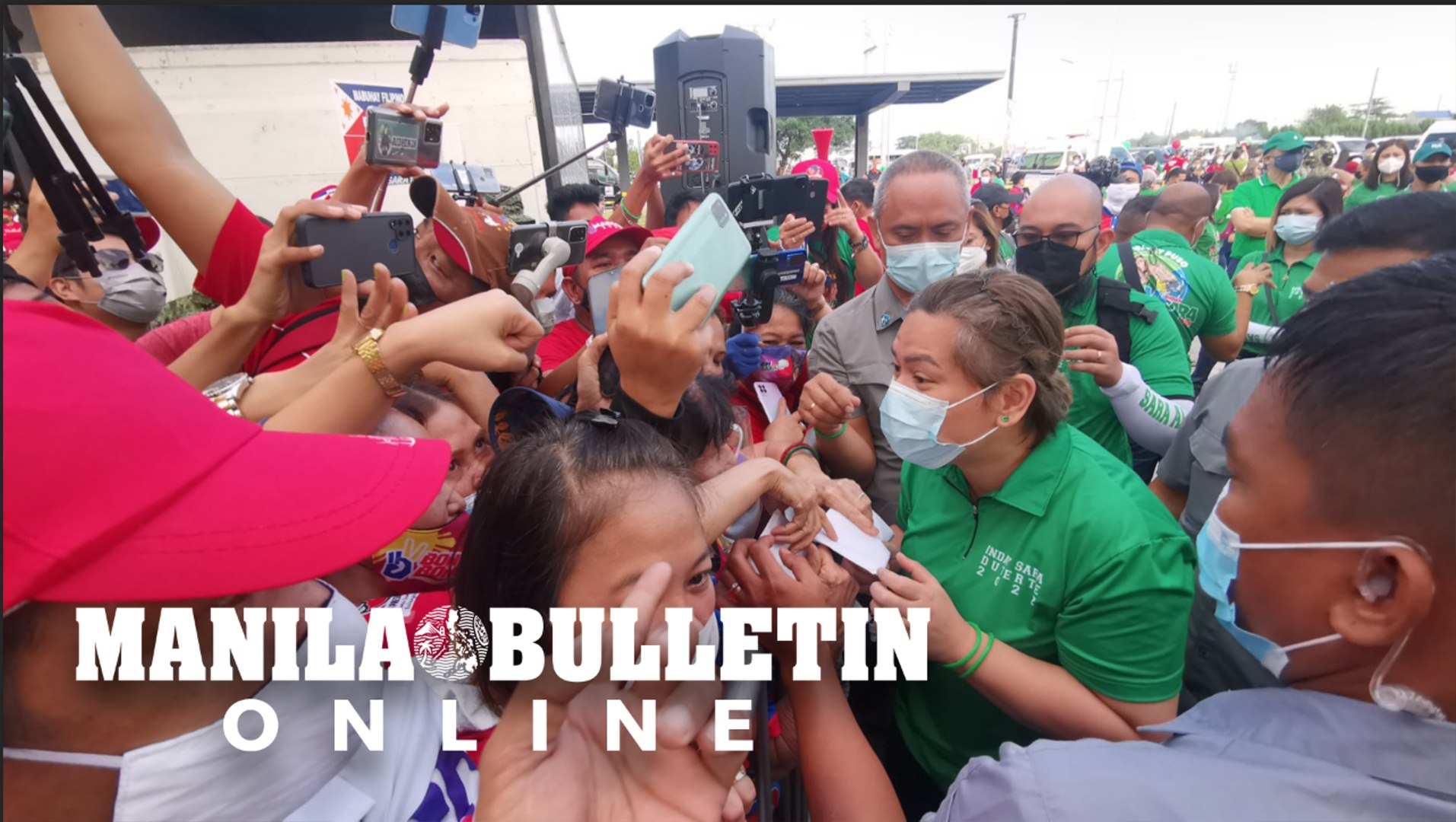 Vice Presidential aspirant Sara Duterte visits Bacoor, Cavite