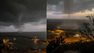 'Sicily, Italy: Colossal waterspout makes its way to land '