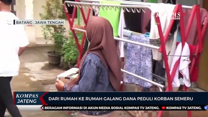 Dari Rumah ke Rumah Galang Dana Peduli Korban Semeru