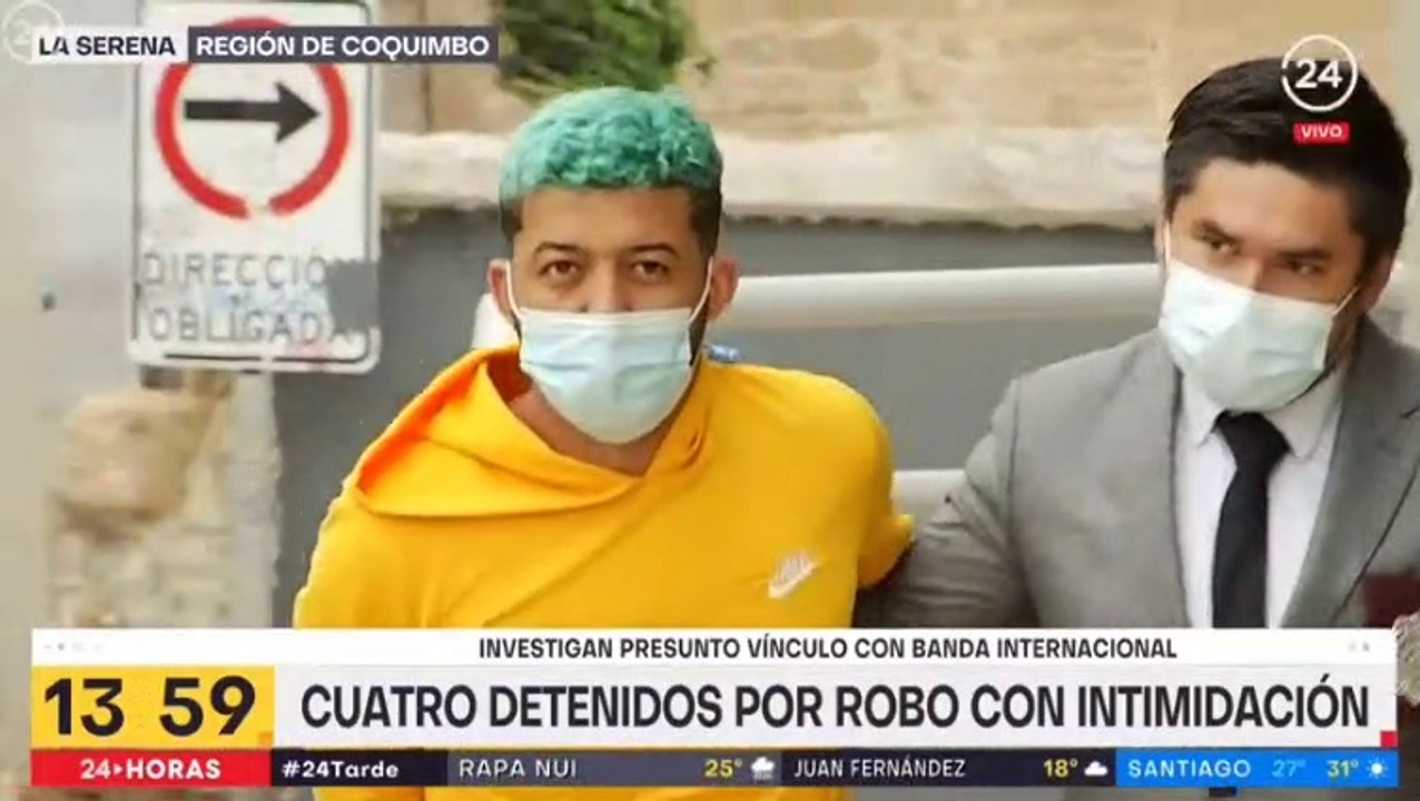 Venezolanos detenidos en Coquimbo por robo y extorsión: Se presume lazos con "Tren de Aragua"