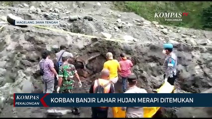 Korban Banjir Lahar Hujan Gunung Merapi Ditemukan