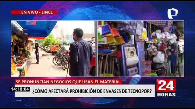 ¿Cómo afectará la prohibición de envases de tecnopor a los comerciantes?