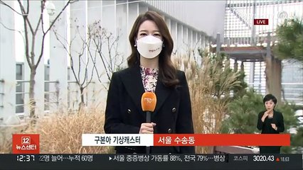 [날씨] 한낮 구름 많고 온화…중서부 미세먼지 나쁨