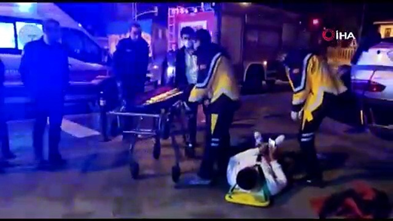 Lüks araçla feci şekilde takla attı! Hiçbir şey olmamış gibi bakın ne yaptı!