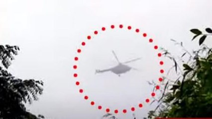 Watch: Final moments of CDS's chopper in air before crash
