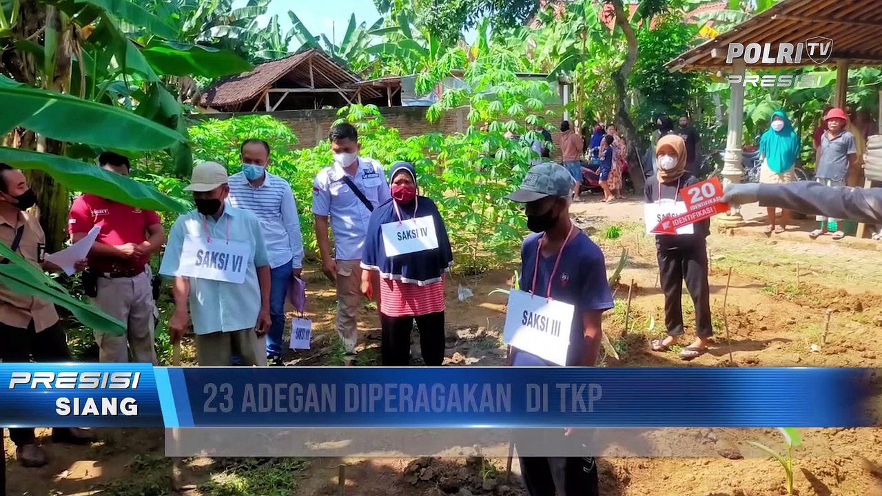 Polres Sukoharjo Gelar Rekontruksi Kasus Pembuangan Jasad Bayi