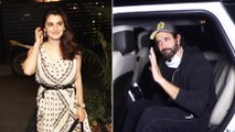 Hrithik Roshan & Shivaleeka Oberoi Spotted At Mizu Restaurant Bandra For Dinner