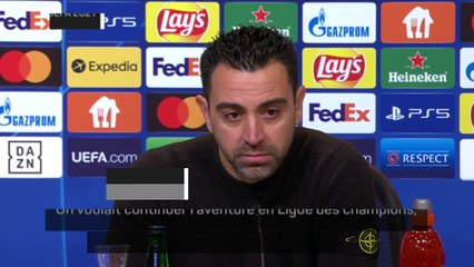 Xavi : "Le Barça n'a rien à faire en Ligue Europa"