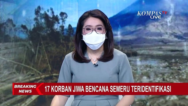 Akibat Tubuh Korban Hangus, Menjadi Kendala Utama Proses Identifikasi Jenazah Korban Bencana Semeru
