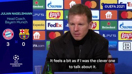 Bayern boss Nagelsmann hoping for 'glorious' Barca resurgence