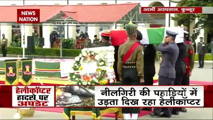 Flight recorder of the helicopter that crashed in Coonoor was found