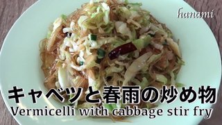 Chinese Stir Fry Vermicelli with Vegetables !!! low cost fresh and delicious recipe - hanami