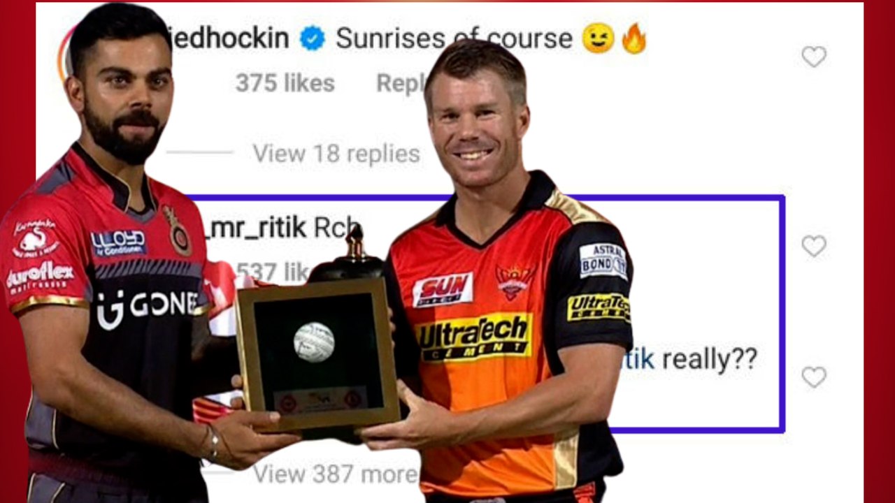 David Warner, RCB ಸೆರೋ ಸುಳಿವು ಕೊಟ್ರಾ! | Oneindia Kannada