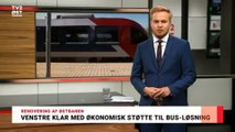 Venstre støtter bus-ordning på Østbanen | Venstre klar med økonomisk støtte til bus-løsning | Lokaltog | 13-06-2020 | TV2 ØST @ TV2 Danmark