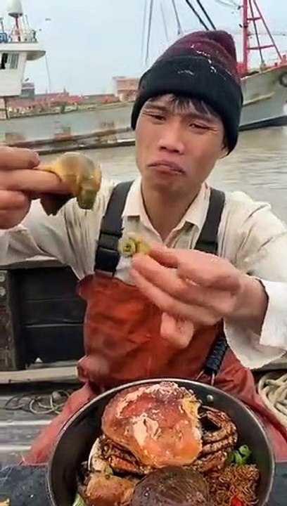 Live broadcast Fisherman cooking seafood so yummy and deliceous - mukbang seafood 2021 #2