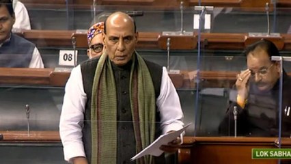 Rajnath Singh told about chopper accident in both the houses