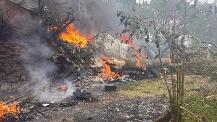 Gen Bipin Rawat chopper crash: Helicopter burst into flames, says eyewitness