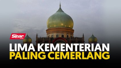Lima kementerian paling cemerlang