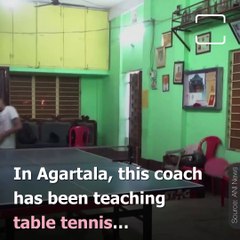 Meet Kajal Dey, A Table Tennis Coach From Tripura