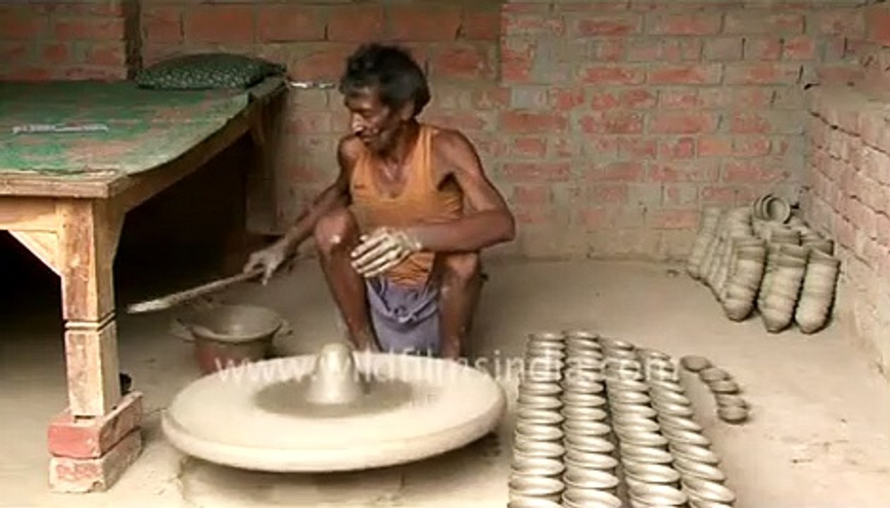 Pottery maker in Haridwar