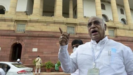 Watch: Oppn MPs were not allowed to pay tribute to Gen Bipin Rawat in RS, says LoP Kharge