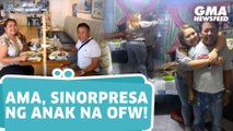 Ama, sinorpresa ng anak na OFW sa kanyang birthday | GMA News Feed