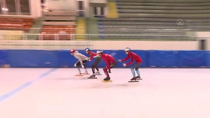 Türk sporuna ilki yaşatan sürat patencisi Furkan, olimpiyat madalyası hedefliyor