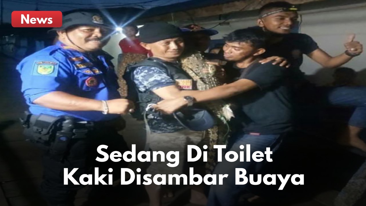SEDANG ASIK BAB !! TIBA-TIBA KAKI DEA DISAMBAR BUAYA MUARA !!