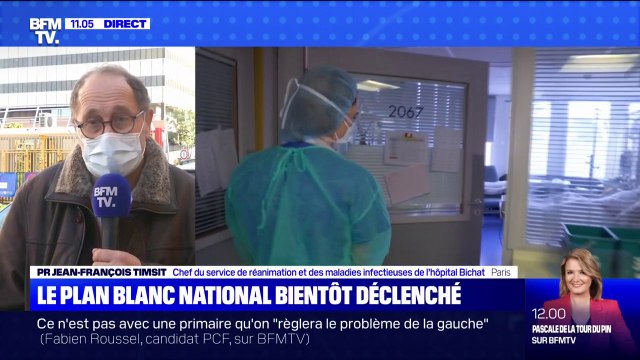 Le Pr Timsit de l'hôpital Bichat à Paris explique pourquoi son service de réanimation est déjà en saturation